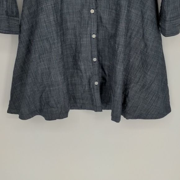 Toad&Co Long Sleeve Gray Dress - Picture 7 of 15